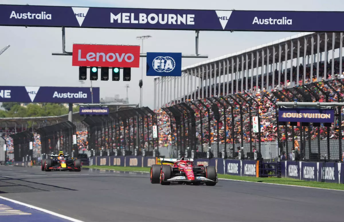 Leclerc chiude con il miglior tempo le FP2 di Melbourne Leclerc chiude con il miglior tempo le FP2 di Melbourne