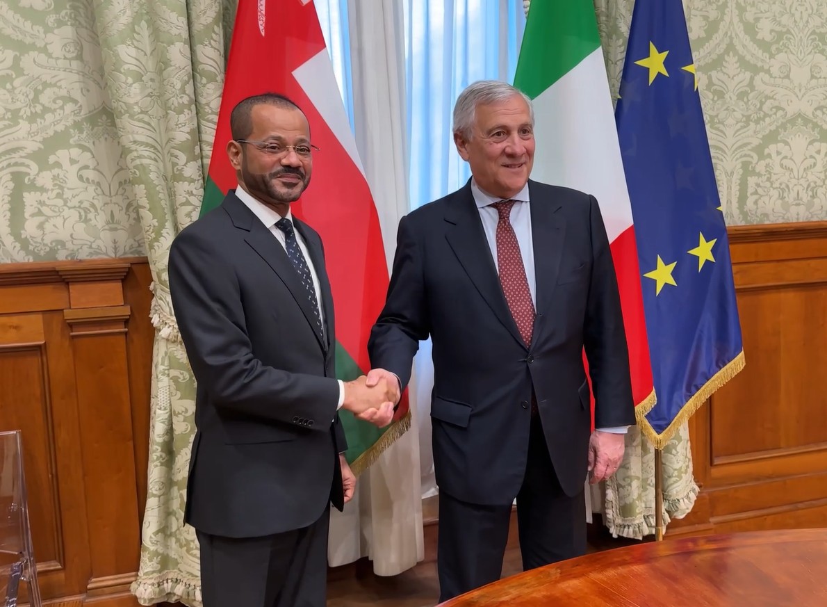 Tajani a ministro Esteri Oman “Sostegno a mediazione tra Usa e Iran”
