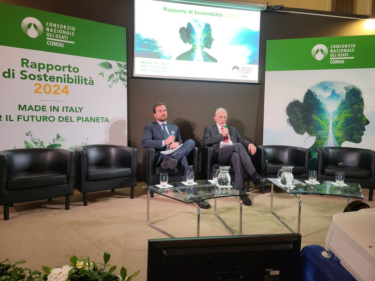 Oli minerali usati, Conou “Italia batte Europa 98%-61%”