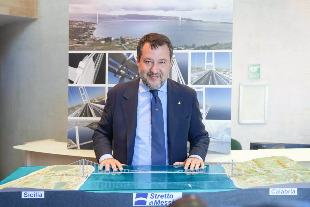 Salvini “Il Ponte sullo Stretto può essere una grande operazione antimafia”