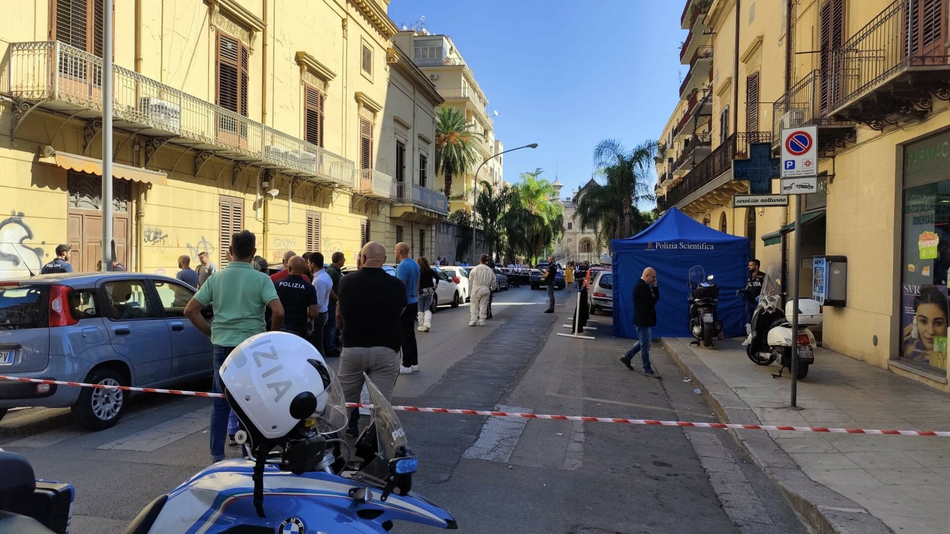 Palermo, uomo ucciso a colpi di pistola