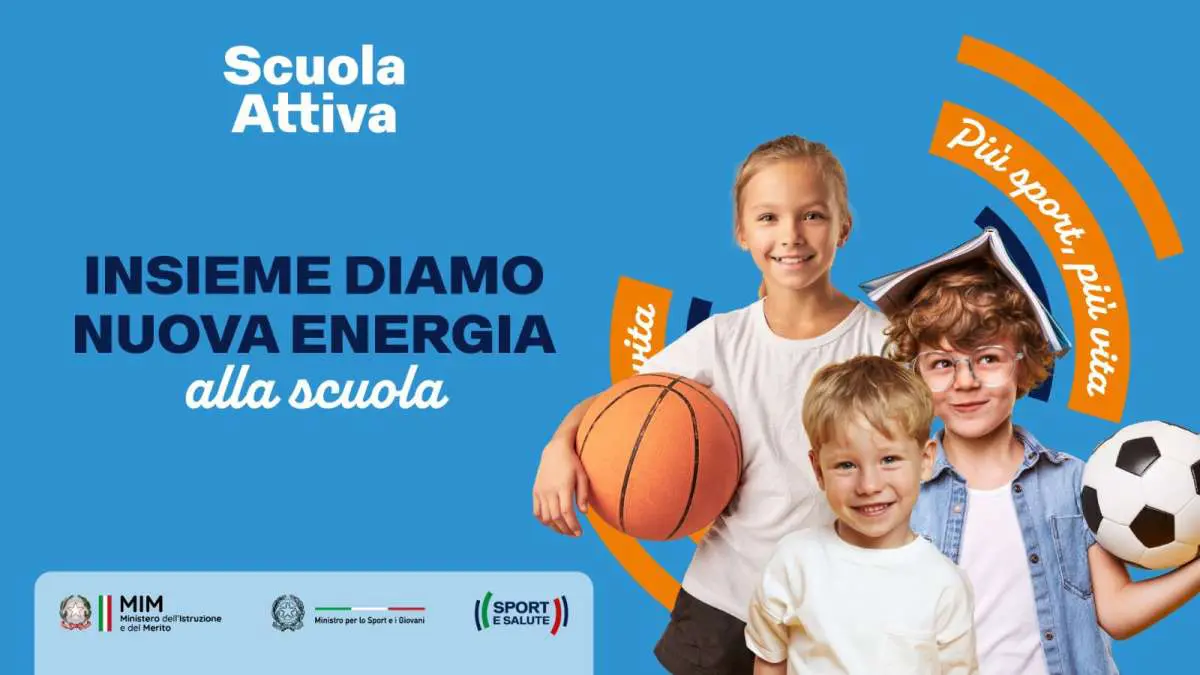 Torna anche per l’anno scolastico 2025-2026 il progetto “Scuola Attiva”