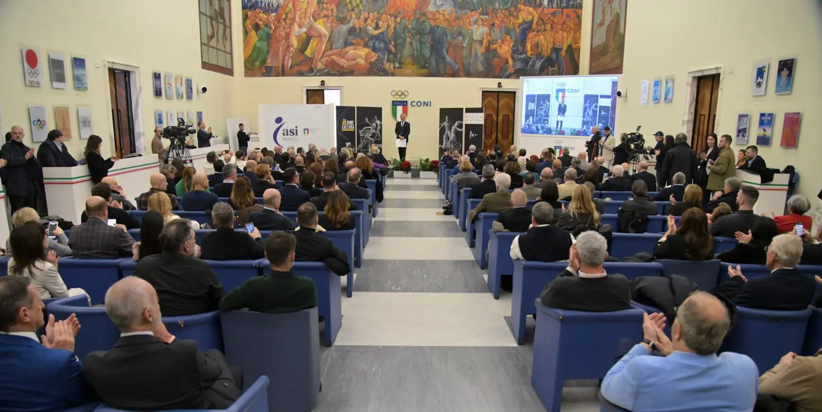 Da Ranieri a De Giorgi, assegnati premi “Asi Sport e Cultura”