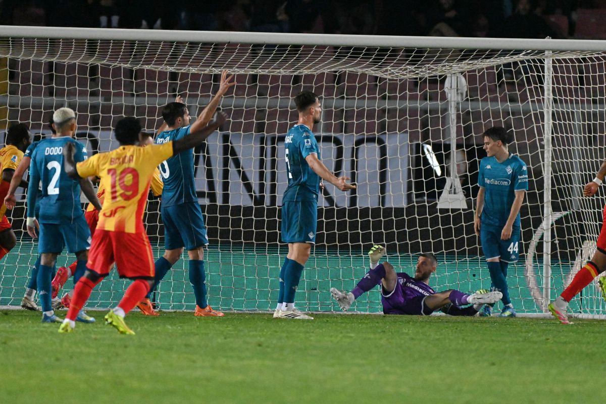 Scontro salvezza in parità, è 1-1 fra Lecce e Fiorentina