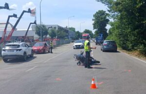 Incidente nel primo pomeriggio sulla via Emilia a Castelfranco Emilia
